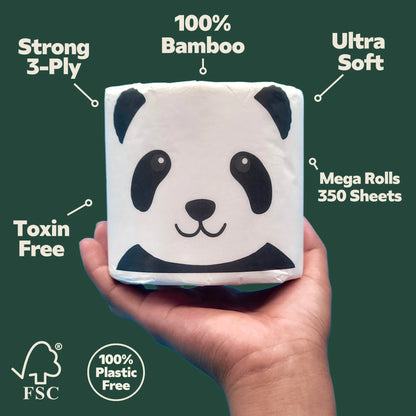 100% Bamboo Toilet Paper